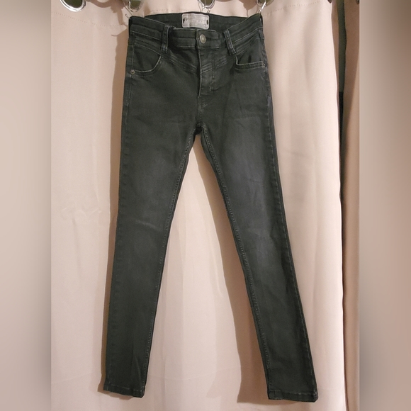 Free People " Mara " Black Wash Skinny size 24 - Picture 5 of 7